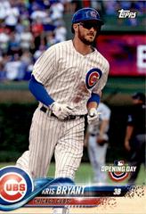 Kris Bryant [Vertical] #3 Baseball Cards 2018 Topps Opening Day Prices