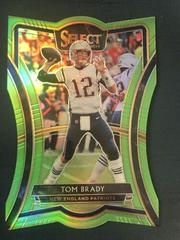 Tom Brady [Die Cut Neon Green Prizm] #101 Football Cards 2019 Panini Select Prices