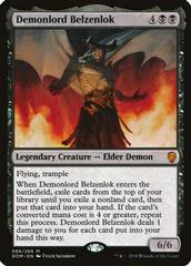 Demonlord Belzenlok Magic Dominaria Prices