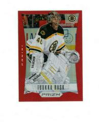 Tuukka Rask [Red Prizm] Hockey Cards 2013 Panini Prizm Prices
