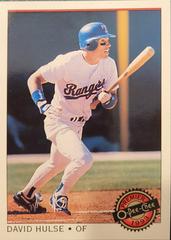 David Hulse #40 Baseball Cards 1993 O Pee Chee Premier Prices
