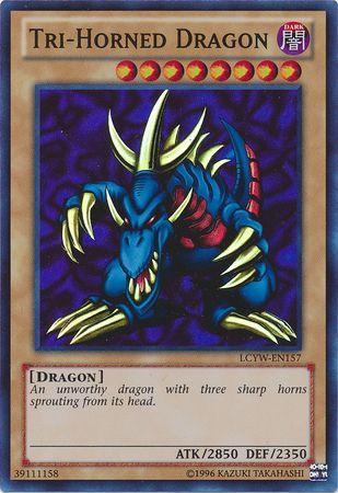 Tri-Horned Dragon LCYW-EN157 YuGiOh Legendary Collection 3: Yugi's World Mega Pack