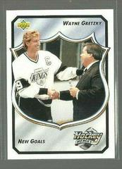 New Goals Hockey Cards 1992 Upper Deck Wayne Gretzky Heroes Prices