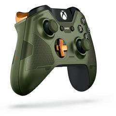 Front Left | Xbox One Halo 5 Green Wireless Controller Xbox One