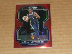 Moriah Jefferson [Red] #2 Basketball Cards 2022 Panini Prizm WNBA Prices