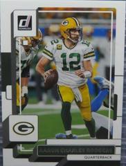 Aaron Charles Rodgers [Full Name Variation] #97 Football Cards 2022 Panini Donruss Prices