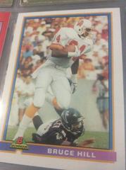 Bruce Hill #525 Football Cards 1991 Bowman Prices