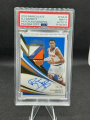 R.J Barrett [patch autograph] #PARJB Basketball Cards 2020 Panini Immaculate Collection Prices