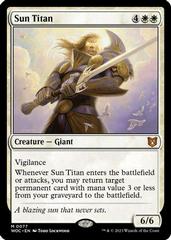 Sun Titan #77 Magic Wilds of Eldraine Commander Prices