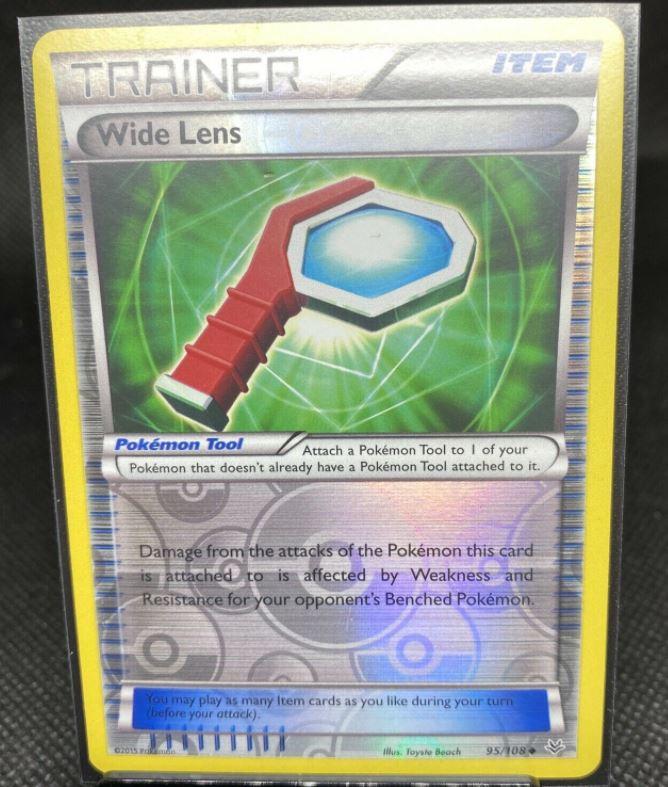Wide Lens [Reverse Holo] 95 Prices Pokemon Roaring Skies Pokemon Cards