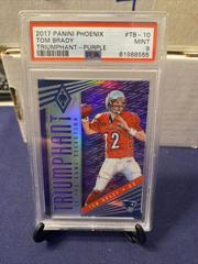Tom Brady [Purple] #TB-9 Football Cards 2017 Panini Phoenix Triumphant Prices