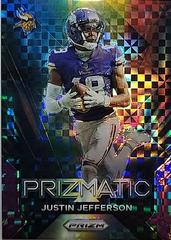 Justin Jefferson [Purple Power] #16 Football Cards 2023 Panini Prizm Prizmatic Prices