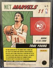 Net Marvels Trae | Trae Young [Purple] Basketball Cards 2021 Panini Donruss Net Marvels