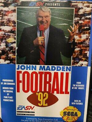 John Madden Football (Sega Genesis)