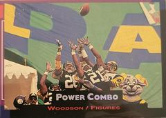 Rod Woodson / Deon Figures Football Cards 1993 Pro Set Power Combos Prices
