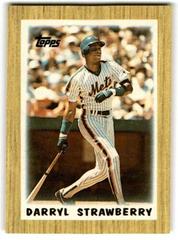 Darryl Strawberry Baseball Cards 1987 Topps Mini League Leaders Prices