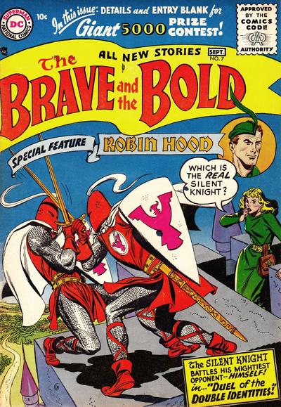 The Brave and the Bold #7 (1956) Comic Books Brave and the Bold