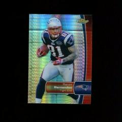 Aaron Hernandez [Prism Refractor] #92 Football Cards 2012 Topps Finest Prices