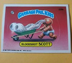 Bloodshot SCOTT 1986 Garbage Pail Kids Prices