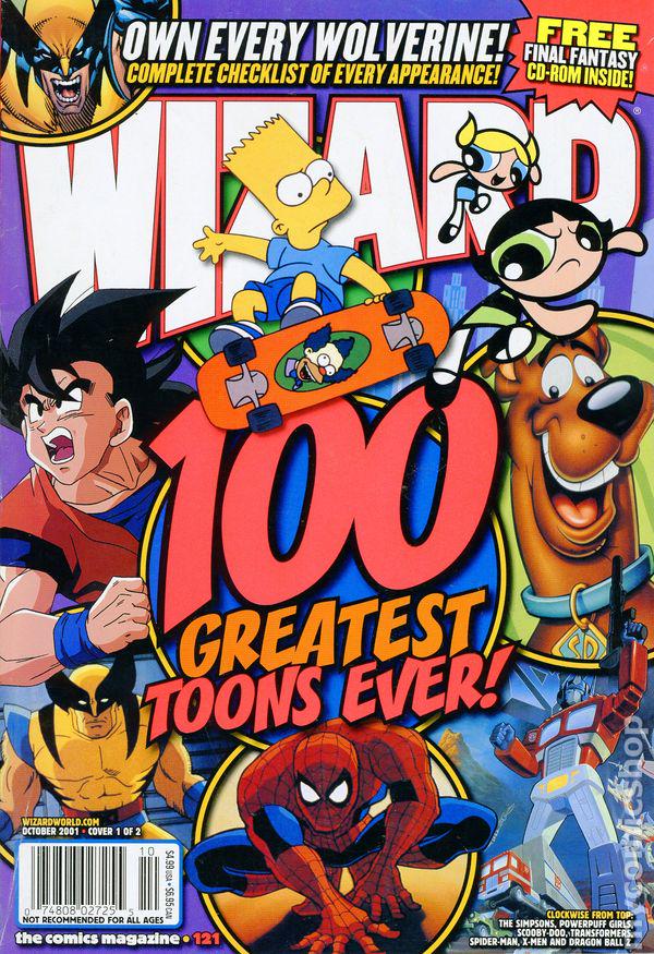 Wizard Magazine #121 (2001) Comic Books Wizard Magazine