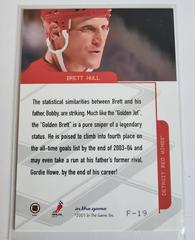 Backside | Brett Hull [Foil] Hockey Cards 2003 ITG Toronto Star