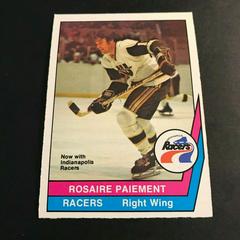 Rosaire Paiement Hockey Cards 1977 O-Pee-Chee WHA Prices