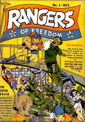 Rangers of Freedom Comics #1 (1941) Comic Books Rangers of Freedom Comics Prices