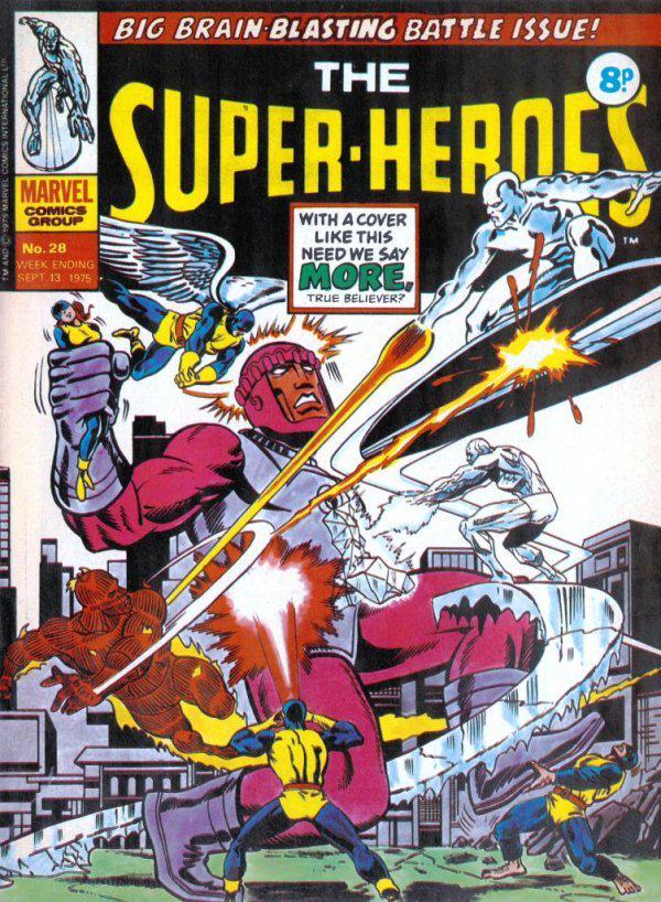 The Super-Heroes #28 (1975) Comic Books The Super-Heroes