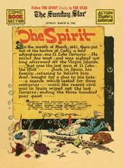 Spirit #3/22/1942 (1942) Comic Books Spirit Prices