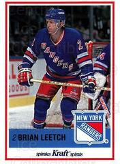 Brian Leetch Hockey Cards 1990 Kraft Prices