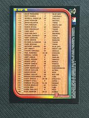 Back | Checklist [112-148] Baseball Cards 1997 Bowman