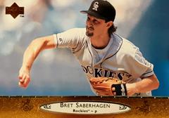 Bret Saberhagen #61 Baseball Cards 1996 Upper Deck Prices