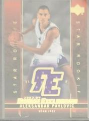 Aleksandar Pavlovic Basketball Cards 2003 Upper Deck Rookie Exclusives Prices