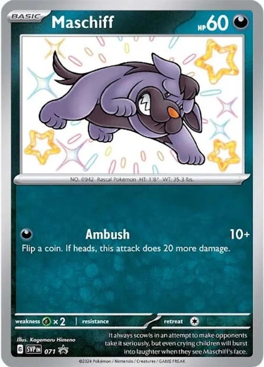 Maschiff #71 Pokemon Promo