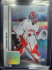 Thomas Milic [Patterned Foilboard] #1 Hockey Cards 2023 Upper Deck Team Canada Juniors Prices