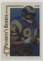 Alberto White Football Cards 1996 Collector's Edge President's Reserve Prices