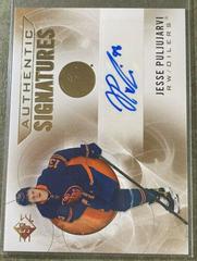 Jesse Puljujarvi #AS-JP Hockey Cards 2020 SP Authentic Signatures Prices