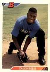 Calvin Reese #86 Baseball Cards 1992 Bowman Prices