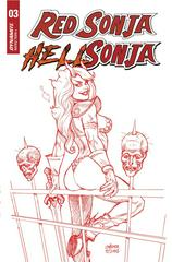 Red Sonja / Hell Sonja [Linsner Red Sketch] #3 (2023) Comic Books Red Sonja / Hell Sonja Prices