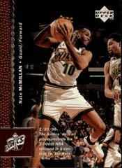 Nate McMillan #115 Basketball Cards 1996 Upper Deck Prices