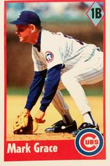 Mark Grace #32 Baseball Cards 1995 Fleer Panini Stickers Prices