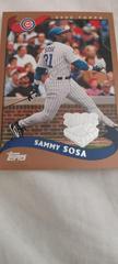 Sammy Sosa #64 Baseball Cards 2002 Topps Opening Day Prices