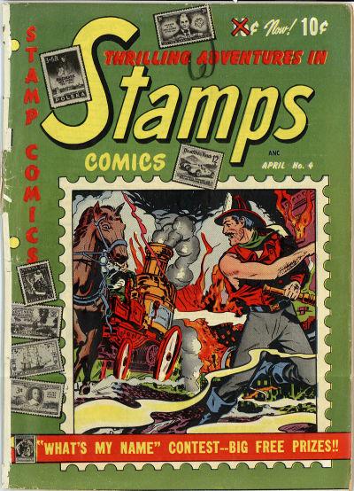 Stamps Comics #4 (1952) Comic Books Stamps Comics