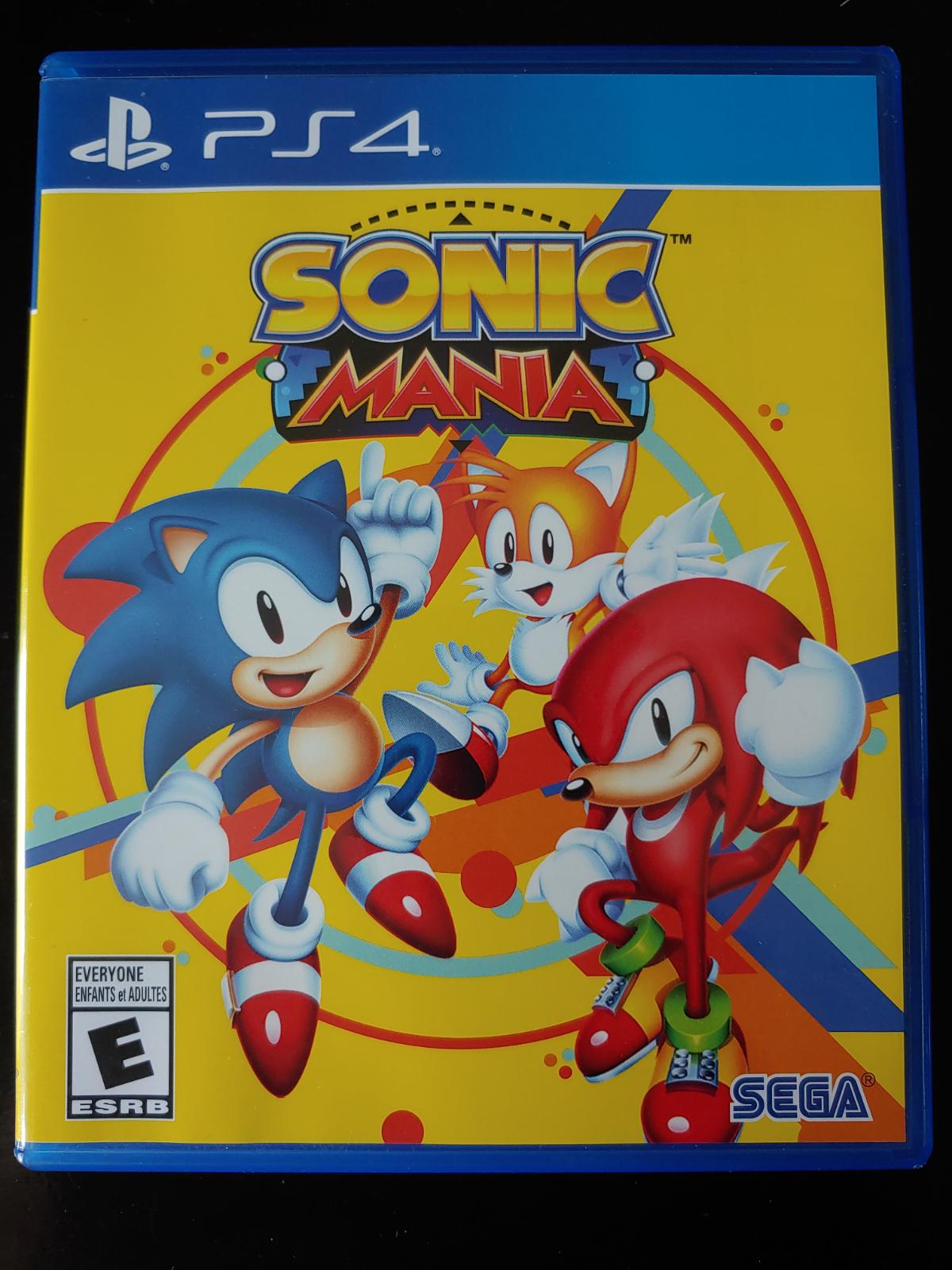 Sonic Mania | Item, Box, and Manual | Playstation 4