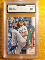 Dustin May Baseball Cards 2020 Topps Holiday Prices