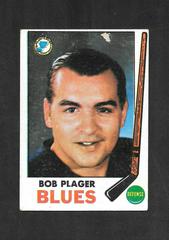 Bob Plager #13 Hockey Cards 1969 Topps Prices