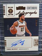 Jamal Murray [Bronze] Basketball Cards 2021 Panini Contenders Contenders Autographs Prices