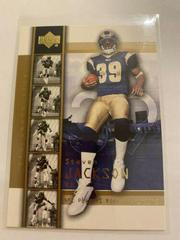 Steven Jackson [Gold] #8 Football Cards 2004 Upper Deck Rookie Premiere Prices