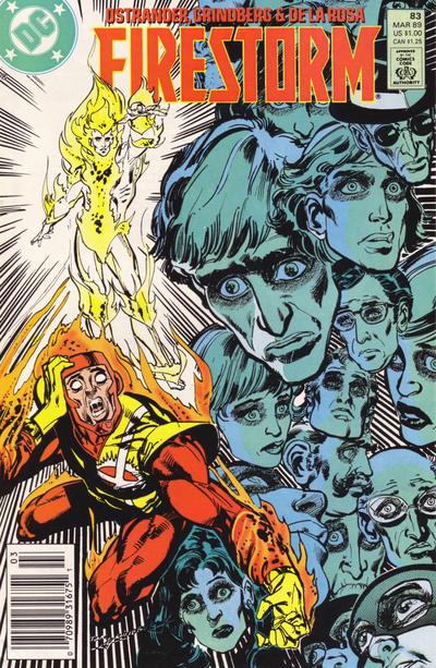 Firestorm [Newsstand] #83 (1989) Comic Books Firestorm