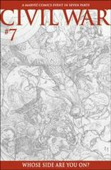 Civil War [Sketch Cover] #7 (2007) Comic Books Civil War Prices